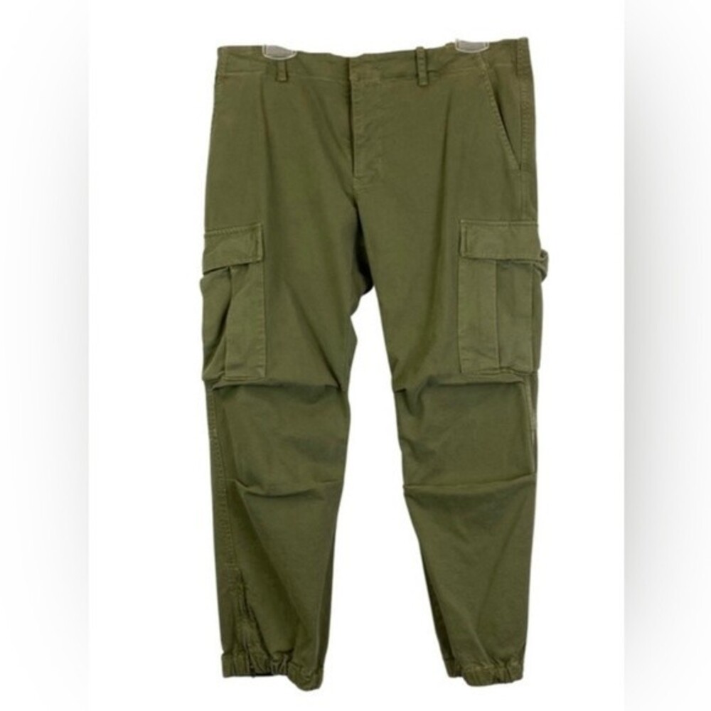 Rare Nili Lotan Cargo French Military Pants in Campo Green Size 0 - Picture 7 of 10